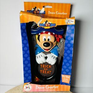 Disney Mickey Mouse Door Knocker Greeter Vintage Halloween‎ Trick or Treat